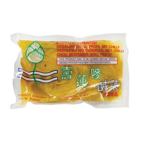 寿莲 泰国辣味咸酸菜 250g