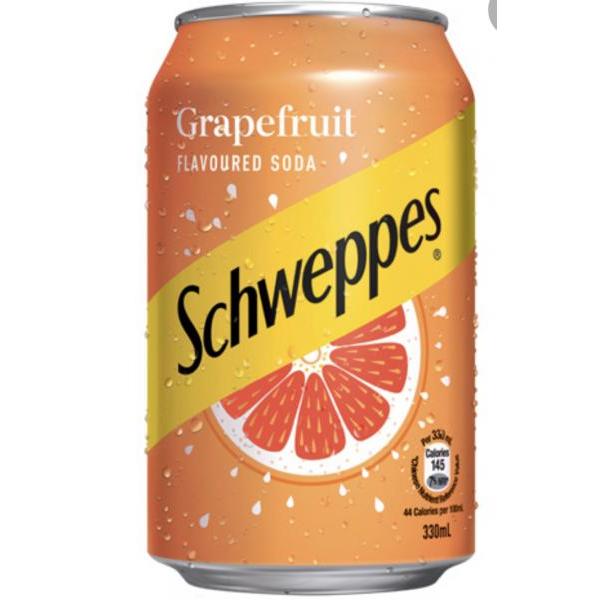 Schweppes 柚子味苏打 330ml