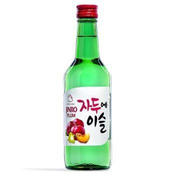 JINRO 韩国烧酒/清酒 李子味 360Ml
