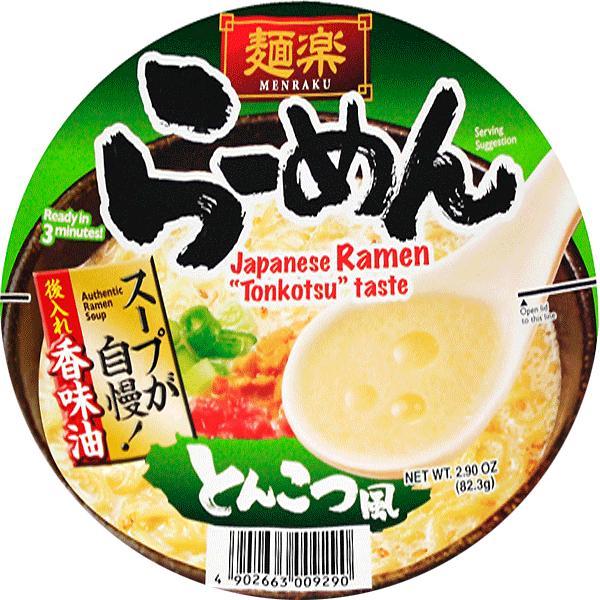 Hikari Menraku Instant Noodle Tonkotsu 82.3g