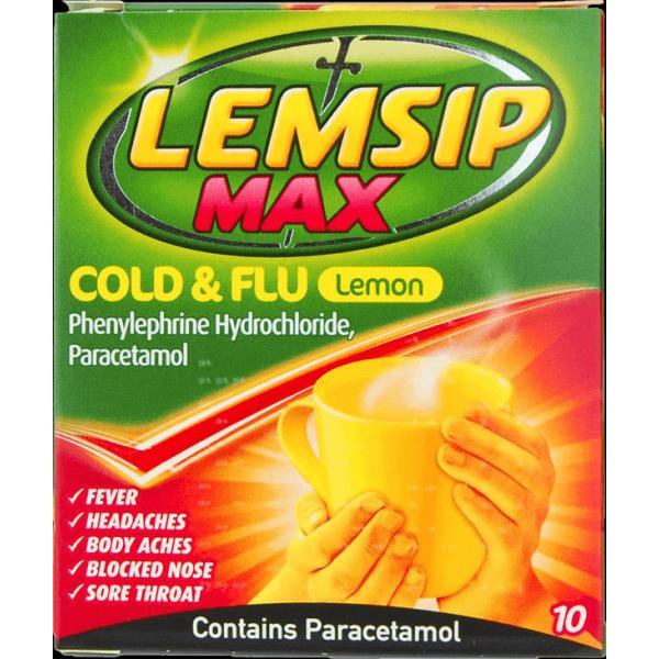 Lemsip max 感冒冲剂 柠檬味 10包装