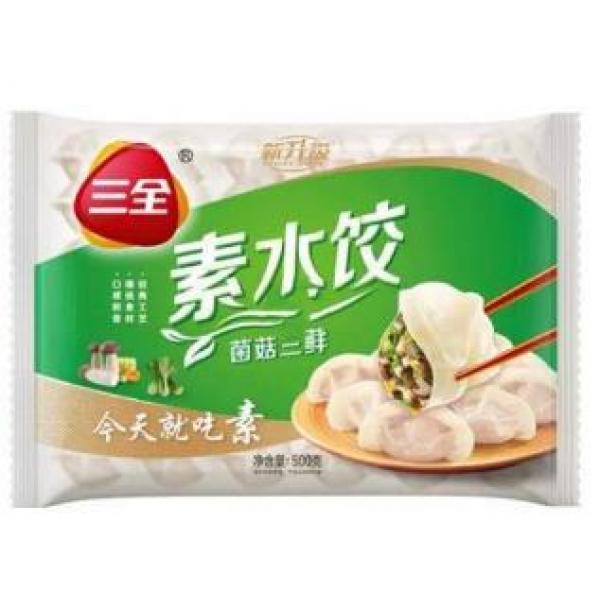 三全 菌菇三鲜水饺 500g