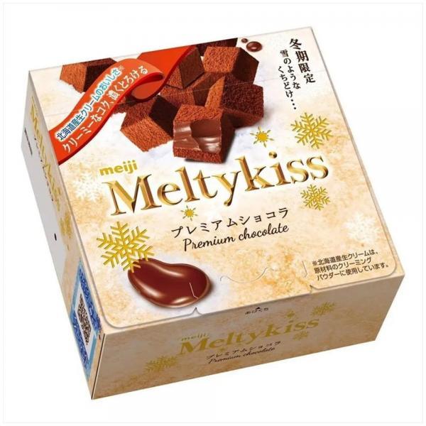 Meiji 明治雪吻巧克力 丝滑可可味 56g