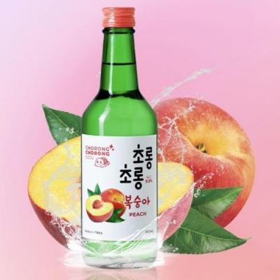 Jinro 韩国烧酒/清酒 蜜桃味 360ml