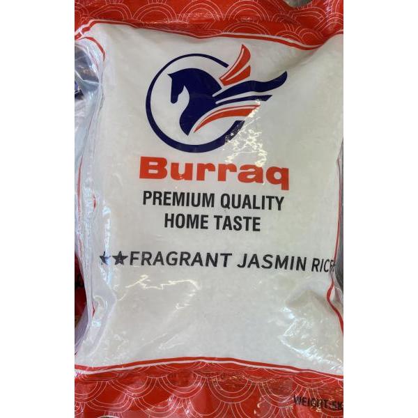 Burraq Premium quality Fragrant Jasmin Rice 5kg 
