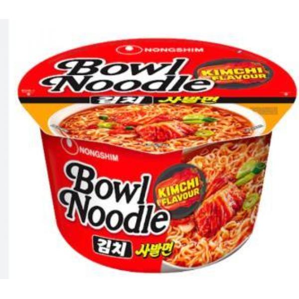 Nongshim Bowl Noodle Soup Kimchi 100g