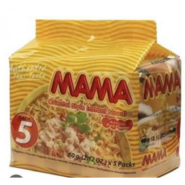 Mama 猪肉味汤面 5*60g