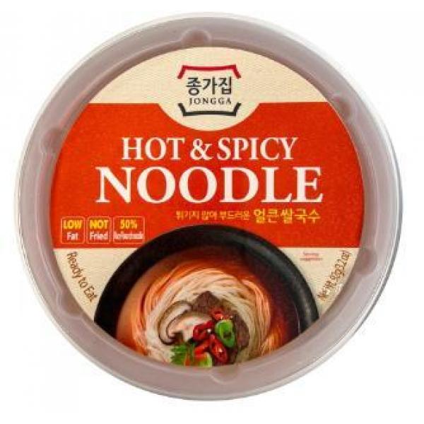 Chongga Rice Noodles Spicy 92g