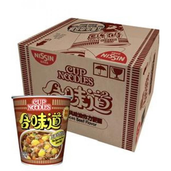 NISSIN Cup Noodles - Five Spices Beef Flv 24packs