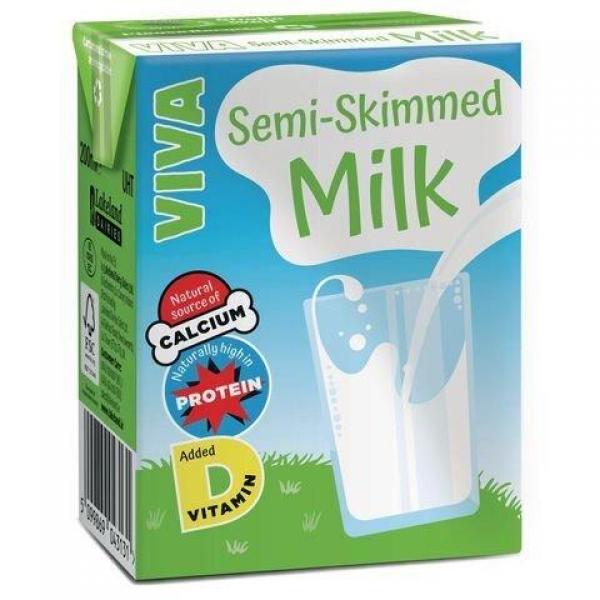 VIVA Semi- Skimmed Milk 200Ml