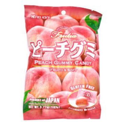 Kasugai 水蜜桃味软糖 107g