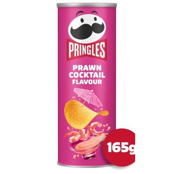 Pringles 品客薯片 鲜虾鸡尾酒味165g