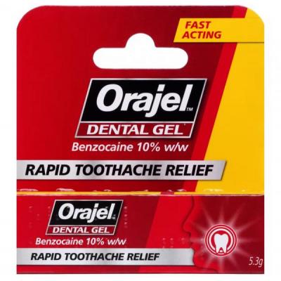 Orajel Dental Gel for toothache 速效止牙痛凝胶