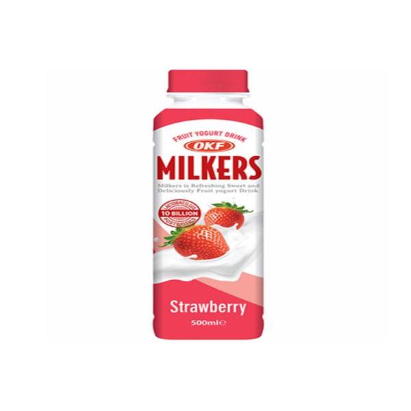 OKF 牛奶苏打 草莓味 500ml