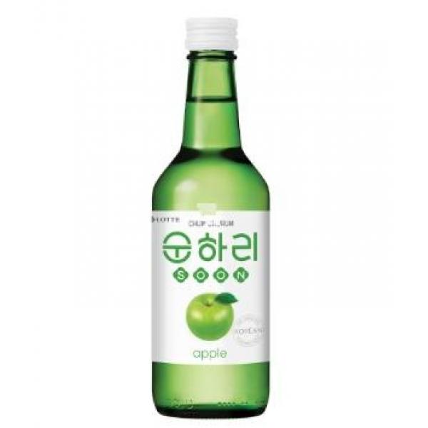 Lotte 乐天苹果味烧酒 12% acl 360ml