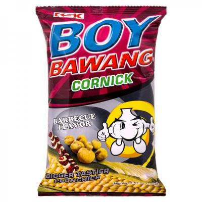 Boy Bawang 玉米脆果零食 烧烤味 90g