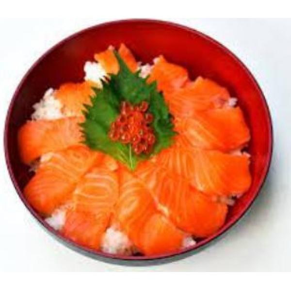 Salmon Sashimi Don 
