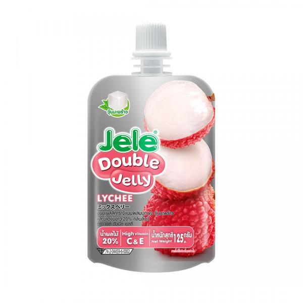 Jele Double Jelly Drinks Pouches (Lychee) 