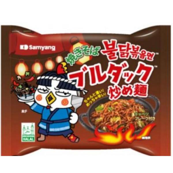 Samyang Japenese style hot chicken stir fry noodles 125g