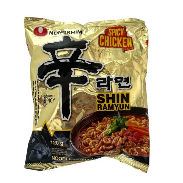 Nongshim Spicy Chicken Flavour Ramen 120g 