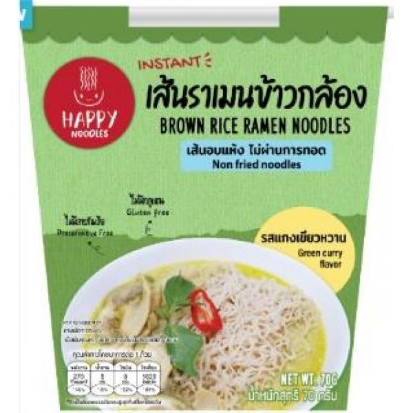 Happy Noodles Green Curry Flavour 65g