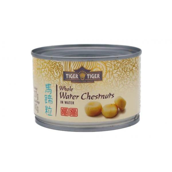 Tiger Tiger Whole Water Chestnuts 227g