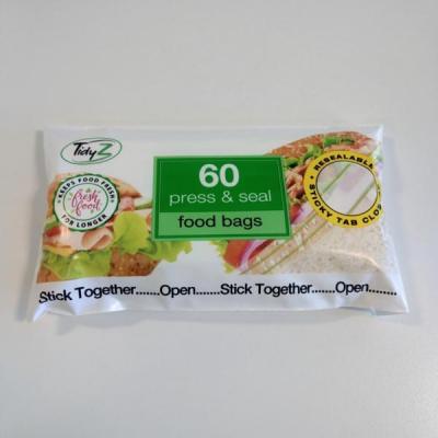 Tidyz 60 press & seal food bags