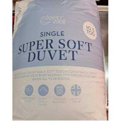 Super Soft Duvet single 10.5tog