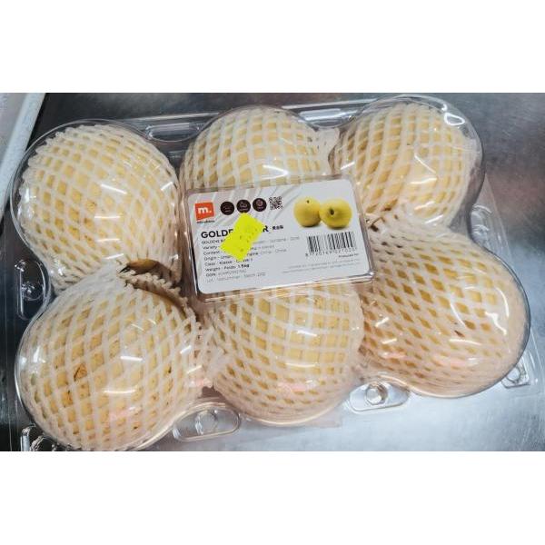 Golden Pears 6pcs 