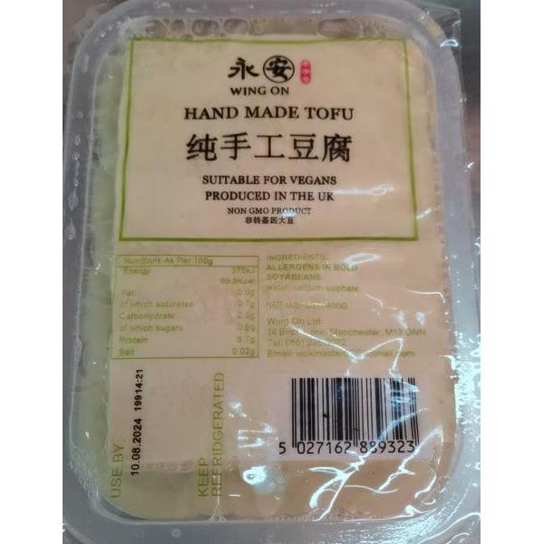 Wing on Hand Made Tofu 400g 