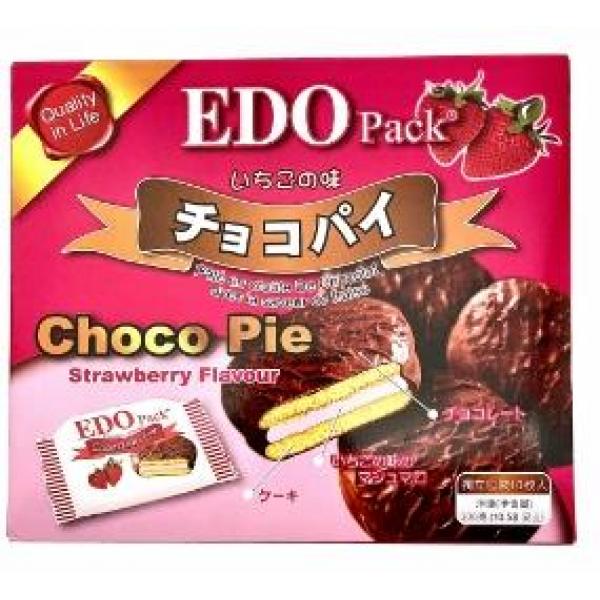 EDO Chocolate Pie Strawberry 300g