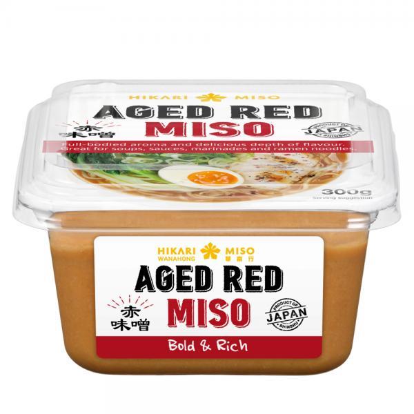 Hikari Miso Aged Red Miso Paste 300g