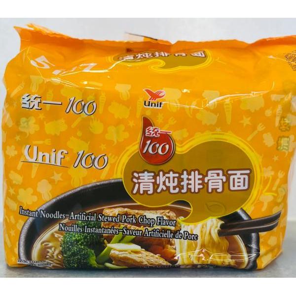 Uni Instant Noodles Stewed pork rib flavour 5packs 