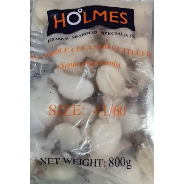 Holmes Whole Baby cuttlefish 41/60 800g