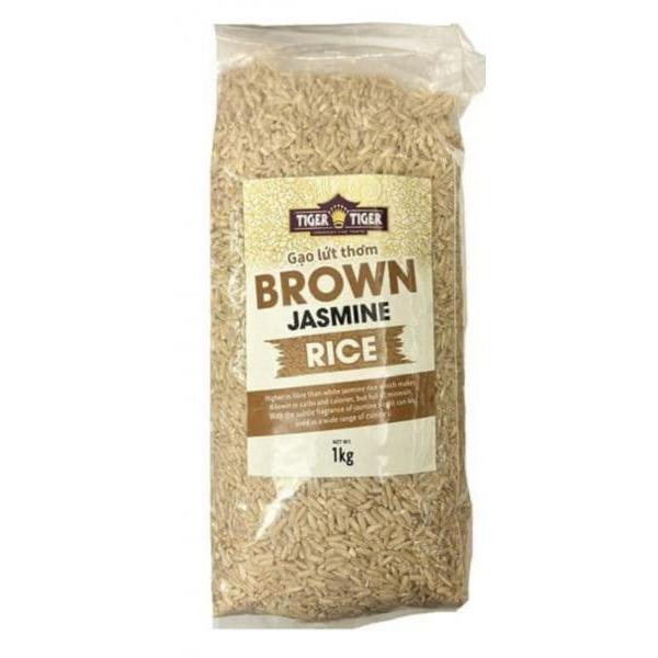 Tiger Tiger Brown Jasmine Rice 1kg