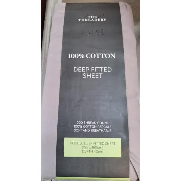 Double Deep Fitted sheet 