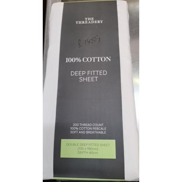 Double Deep Fitted sheet 