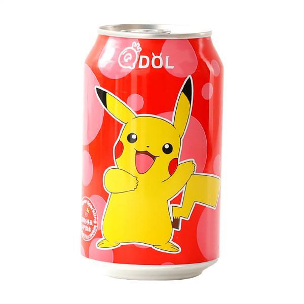 QDOL Pokemon Strawberry Flavor Sparkling Water 330ml