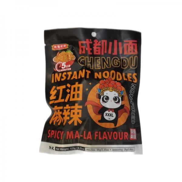 ChengDu Instant Noodle Spicy Ma La Flavour 123g