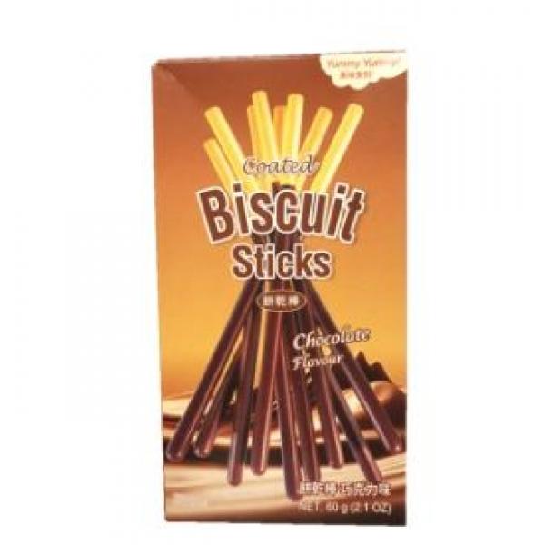 Coated Biscuit Stick Chocolate  60g