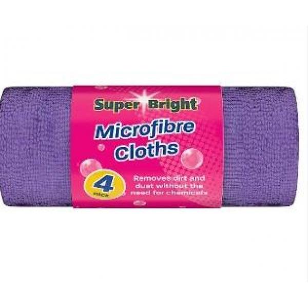 Microfibre clothes 4 pack 