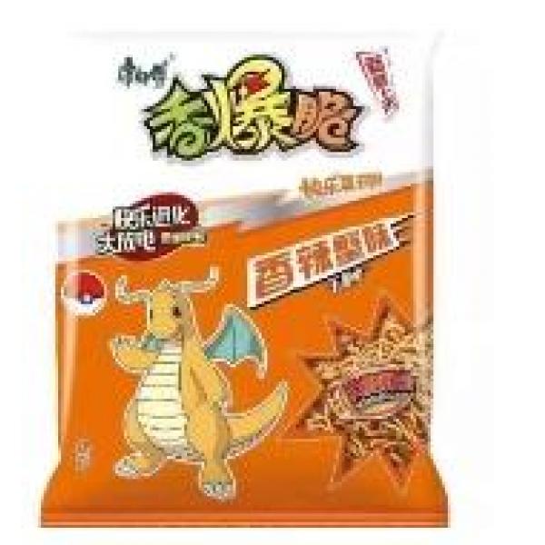 KSF Crispy Noodle snack spicy crab flavour flavour with sugar and sweetener 33g