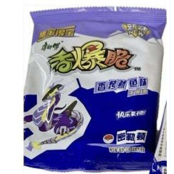 KSF Crispy Noodle snack roasted squid flavour with sugar and sweetener 33g