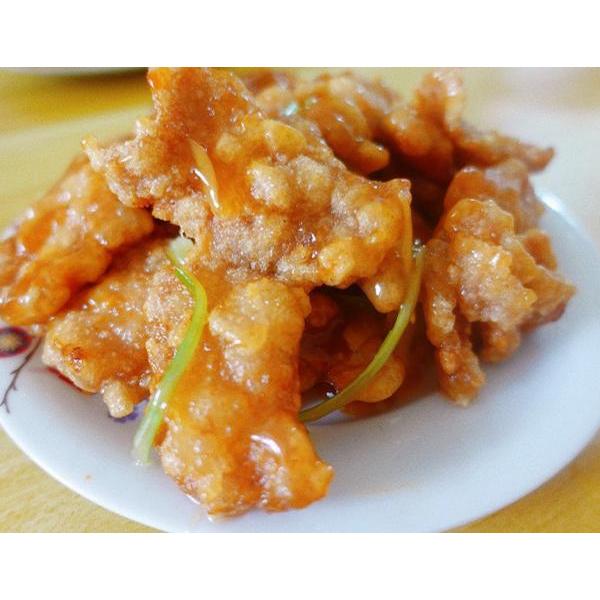 Fried Pork in Scoop