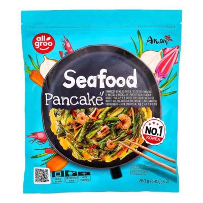 Allgroo Seafood pancakes 260g