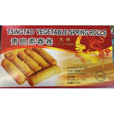 Diamond Dragon Tsingtao Vegetable Spring Rolls 50