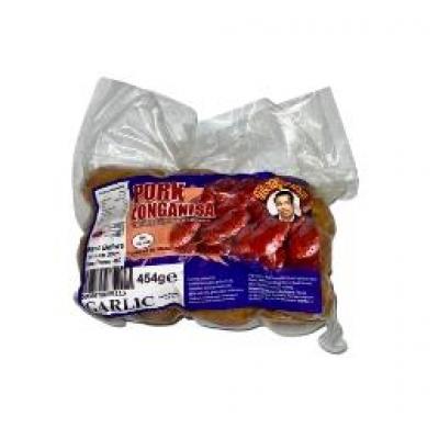 Mandhey's Manyaman Pork Longanisa Garlic Regular 454g