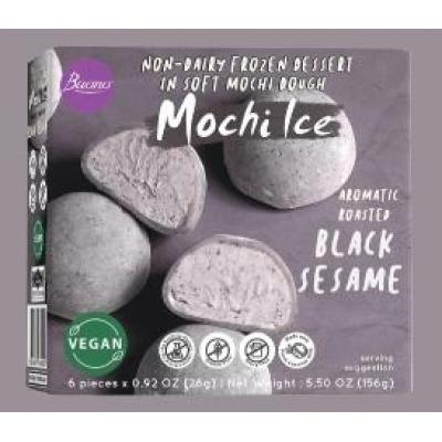 Buono Mochi Ice Dessert Black Sesame Dairy FREE 