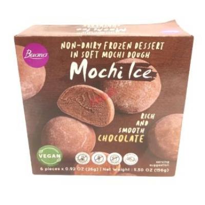 Buono Mochi Ice Dessert Chocolate Dairy FREE 