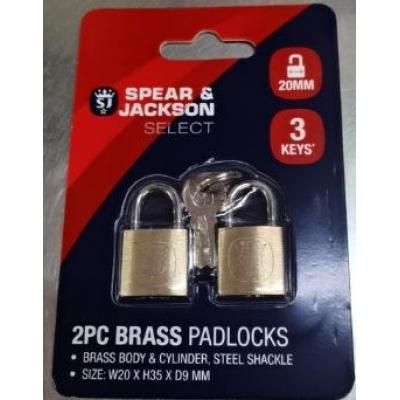 padlocks 2 pcs